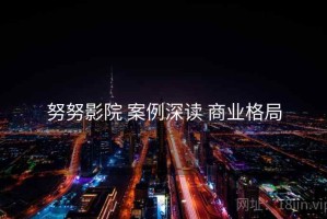 努努影院 案例深读 商业格局