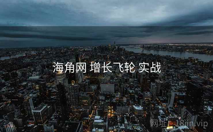 海角网 增长飞轮 实战