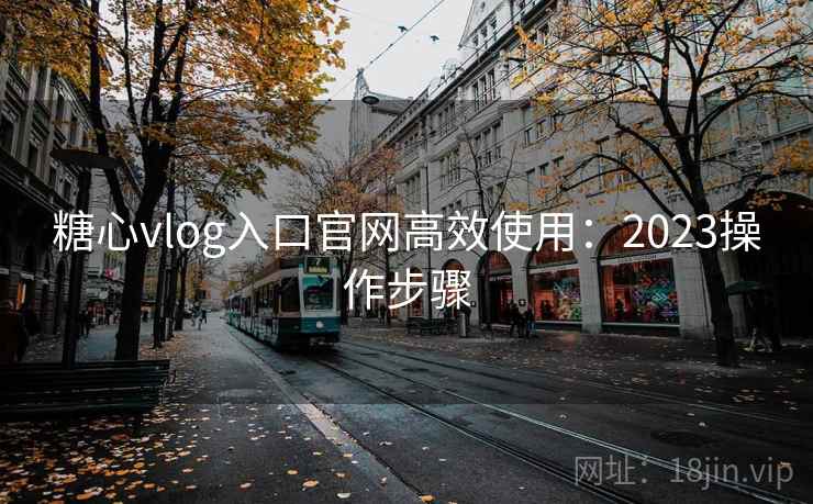 糖心vlog入口官网高效使用：2023操作步骤