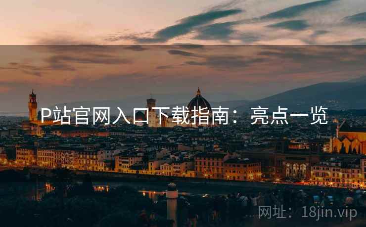 P站官网入口下载指南：亮点一览