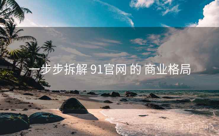 一步步拆解 91官网 的 商业格局