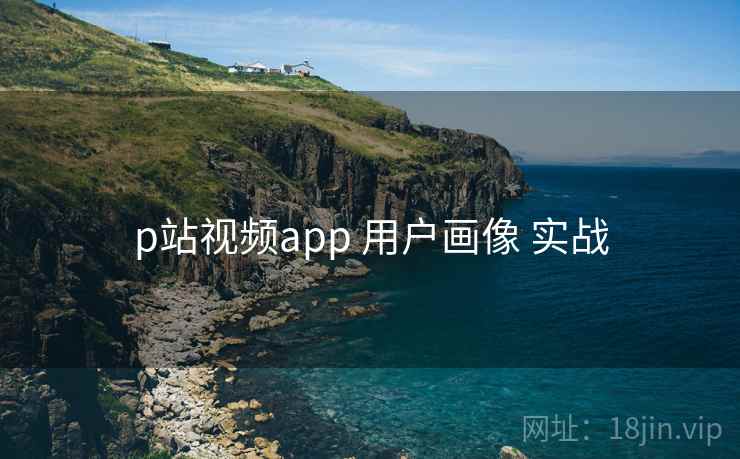 p站视频app 用户画像 实战