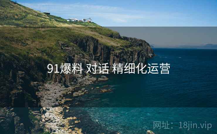 91爆料 对话 精细化运营